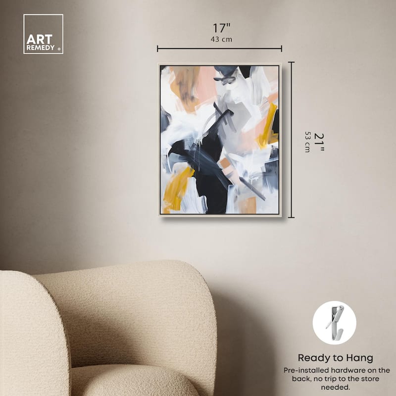 Rustic Noir Canvas by Art Remedy
