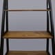 preview thumbnail 12 of 29, Porch & Den Peterson 5-shelf Ladder Bookcase