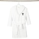 preview thumbnail 74 of 105, Sweet Kids 100% Polyester SUPER PLUSH Double Brushed Hooded Bathrobe with Black Bookman Monogram