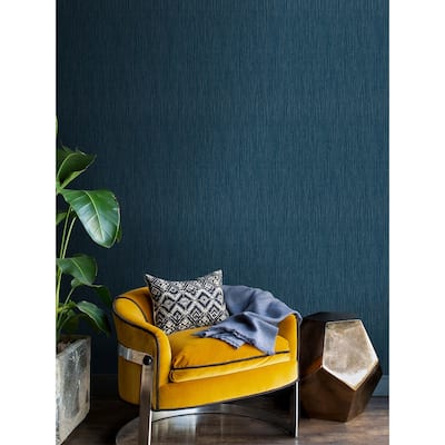 Texture Pattern Westminster Blue Textured Wallpaper