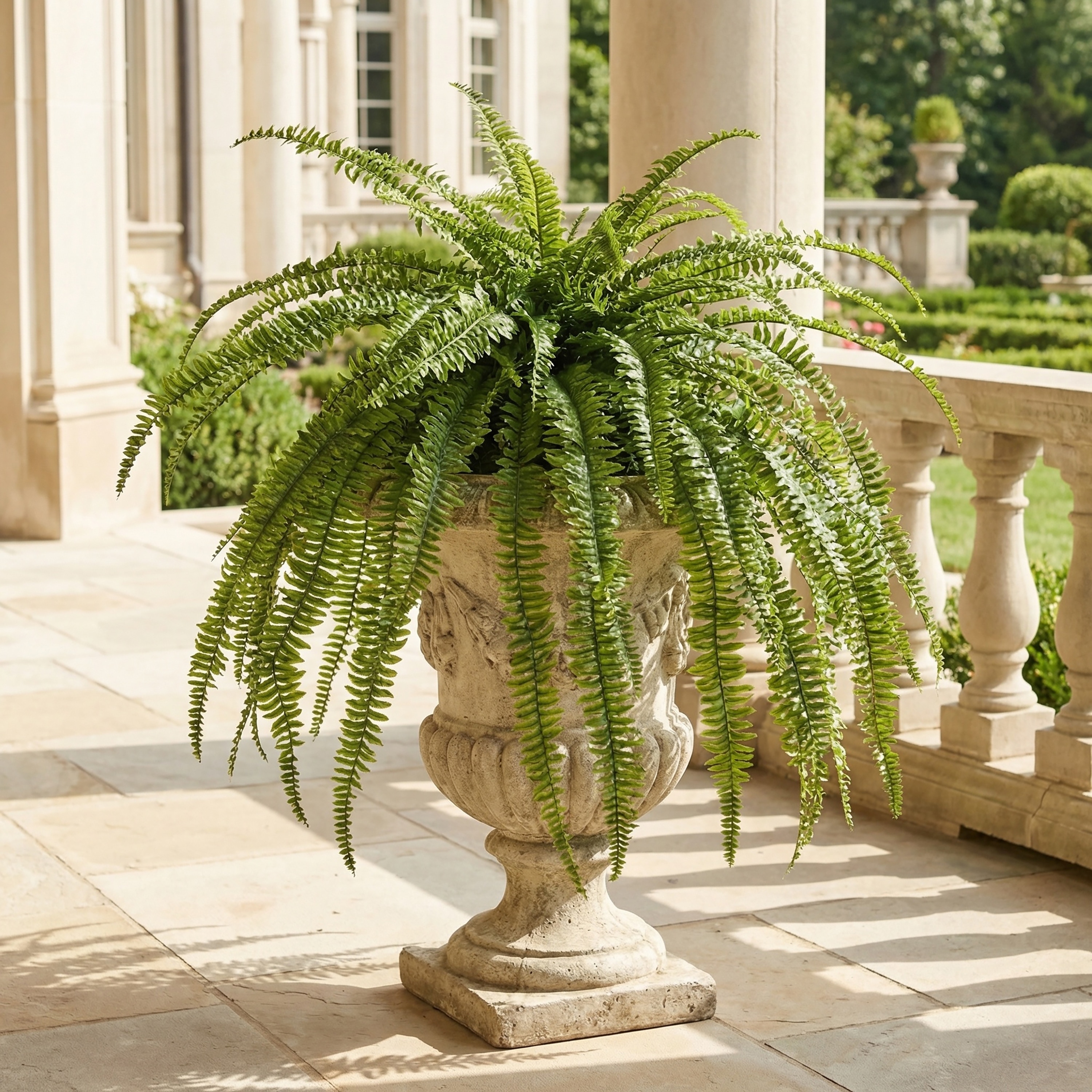45"Wx57"L UV Jumbo Boston Fern