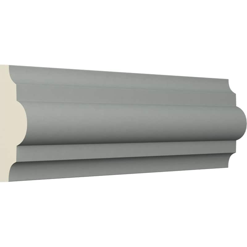 7/8"H x 1/2"P x 94 1/2"L Classic Panel Moulding