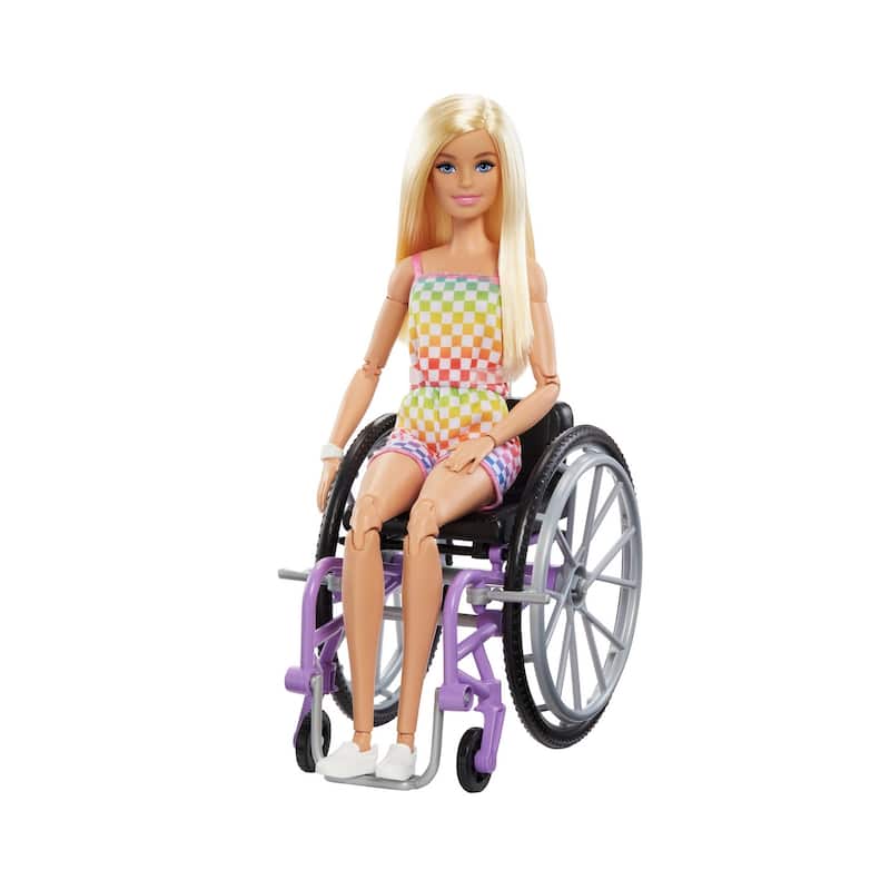 Barbie Fashionistas Doll With Wheelchair, Blonde Hair