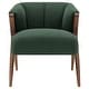 preview thumbnail 3 of 15, NPD Furniture Florence Vintage Mid Century Low profile Accent Chair