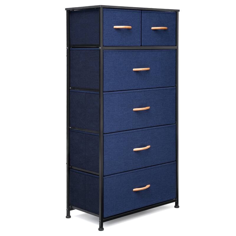 VredHom 6 Drawers Vertical Dresser Storage Tower