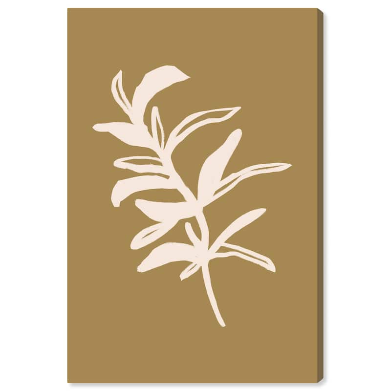 Wynwood Studio Canvas Floral and Botanical Organic Plant Brown and Light Brown Modern & Contemporary Wall Art Canvas Print
