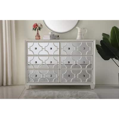 6-Drawer 48" Double Dresser