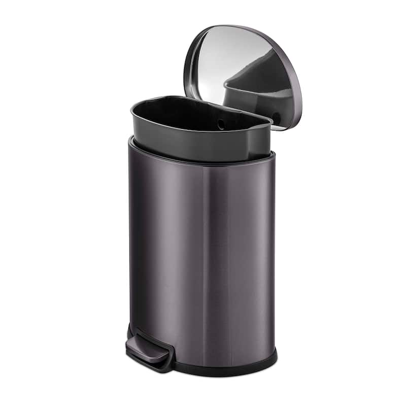 Qualiazero 50L / 13.2 Gallon D-Shape Step Can