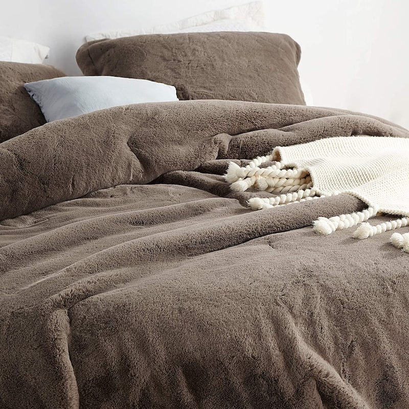 Chunky Bunny - Coma Inducer Oversized Comforter Set - Velveteen Brown