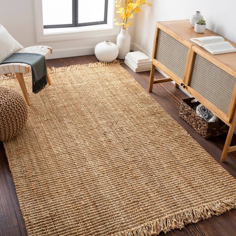 Livabliss Mariana Cottage Solid Area Rug - Tan - 2' x 3'