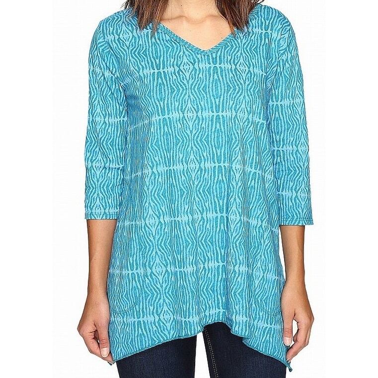 Shop Fresh Produce Blue Serengeti Printed Women S Size Small S