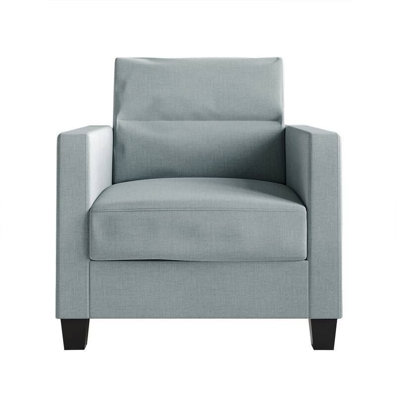 CraftPorch Clean and Minimalist Linen Upholstered 3-Piece Living Room Set