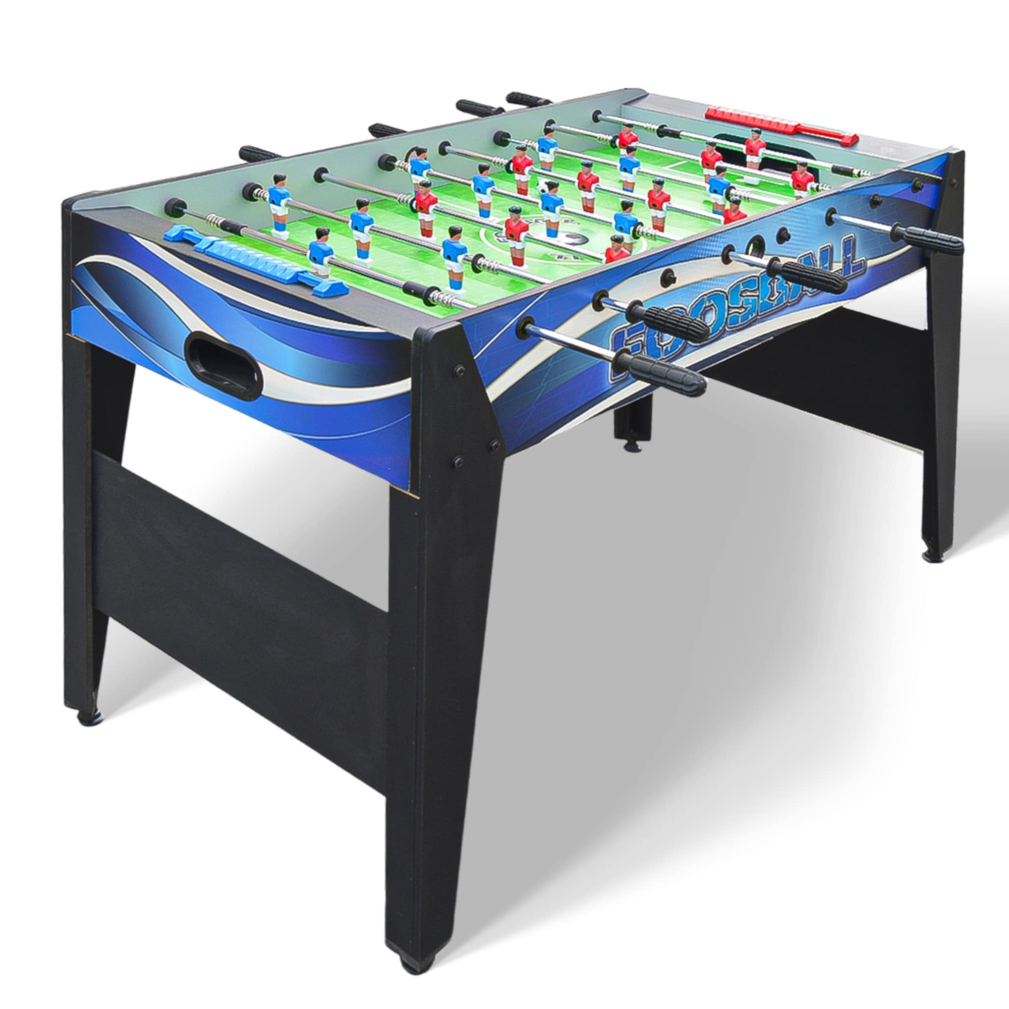 Hathaway Allure 48-in Foosball Table - Black and Blue
