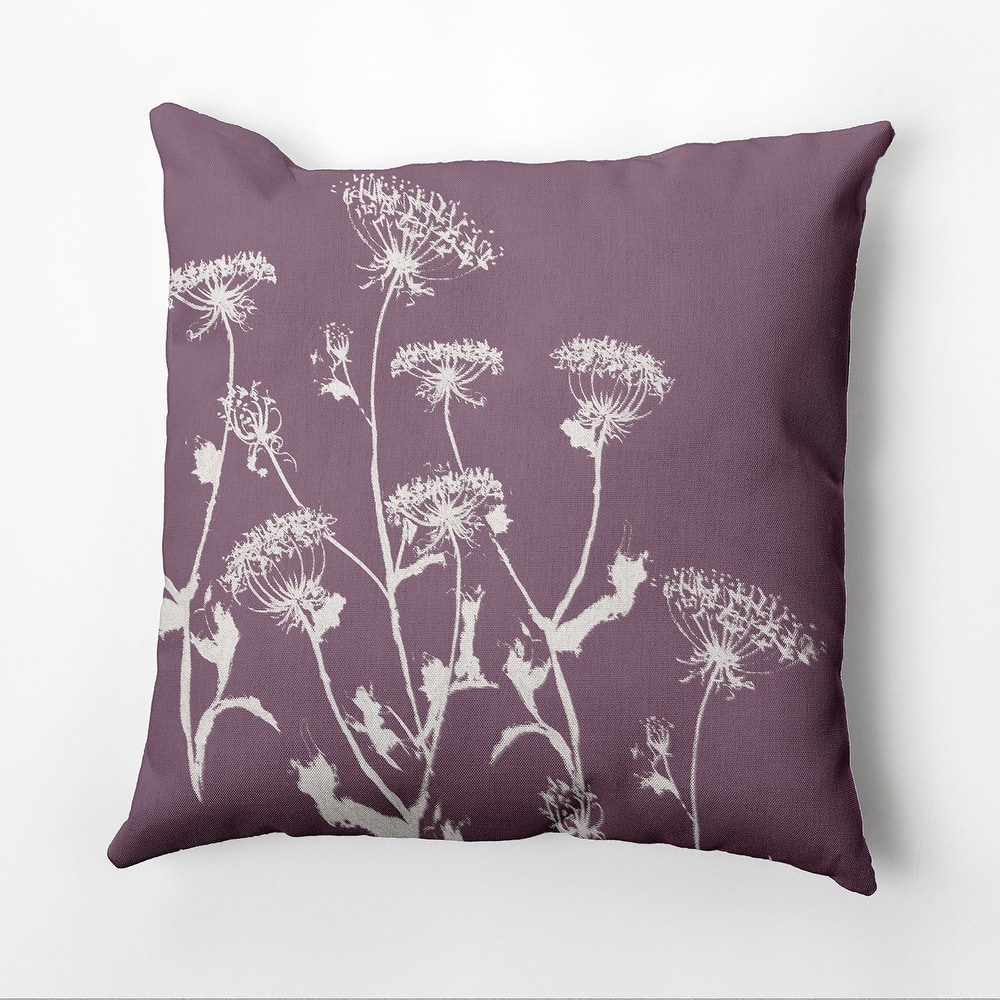 Breezy Wildflower Outdoor Pillow