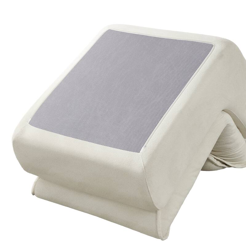 Modern Compressed Lounge Chair with Ottoman, Ideal for Small Spaces and Comfortable Seating