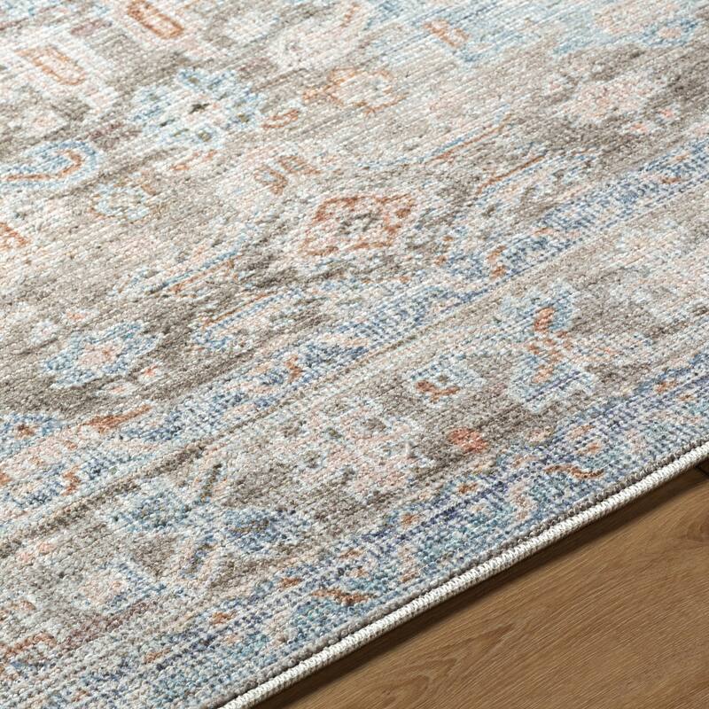 Livabliss Traditional Marlon Border Area Rug
