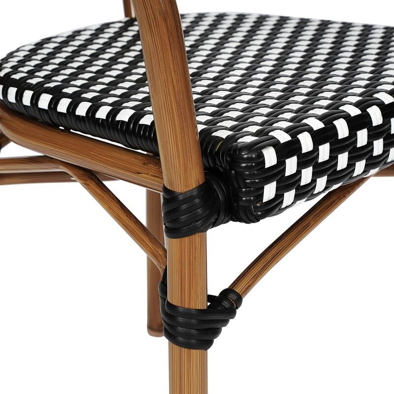 All-Weather Commercial Paris Chair with Metal Frame