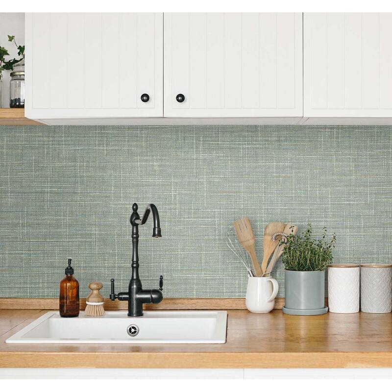 DuPont Tedlar Grasmere Weave High Performance Vinyl Unpasted Wallpaper