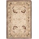 preview thumbnail 5 of 35, SAFAVIEH Handmade Anatolia Adella Traditional Oriental Hand-spun Wool Rug 2' x 3' - Ivory/Brown - Rectangle