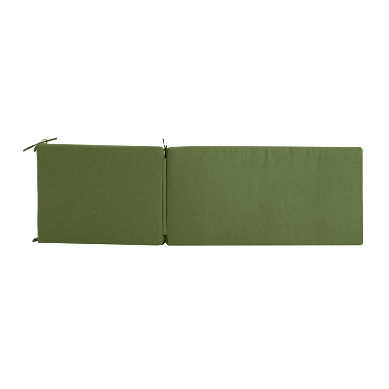 Christopher Knight Home - Noah Luxurious Comfort Outdoor Chaise Lounge Cushion with Secure Ties and Plush Support