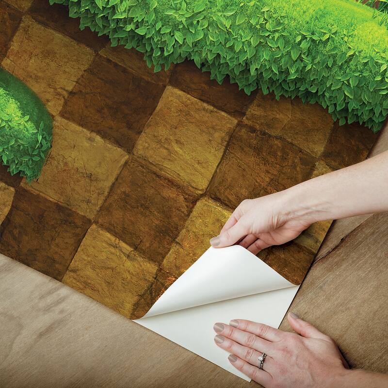 RoomMates Sonic the Hedgehog Green Hill Peel and Stick Mural - N/A