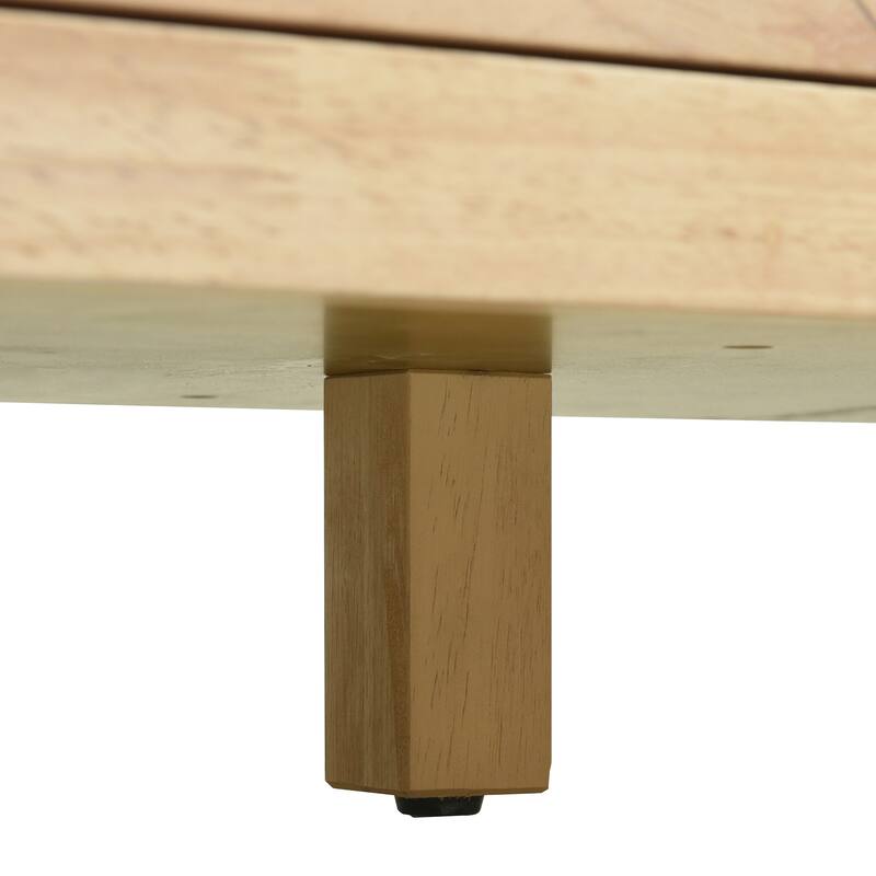 Bohemian Style Rattan Buffet Storage Cabinet