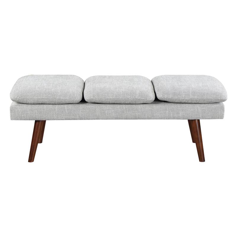 Amanda 54" Mid-Century Bench