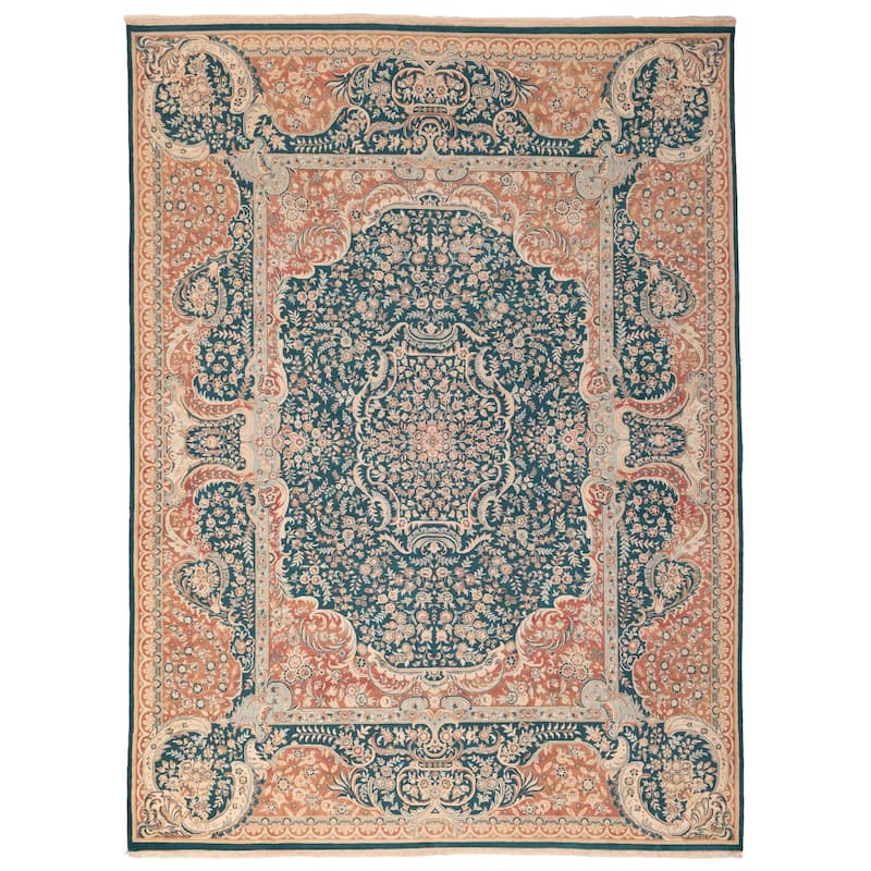 ECARPETGALLERY Hand-knotted Pako Persian 18 Of 20 Green Wool Rug - 9'1 x 12'1