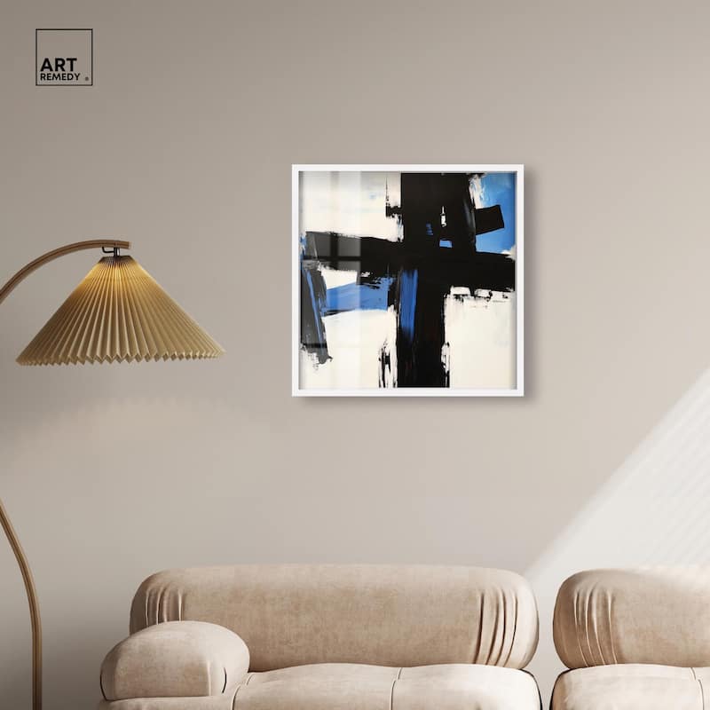 Blue Streak II Shadowbox by Art Remedy