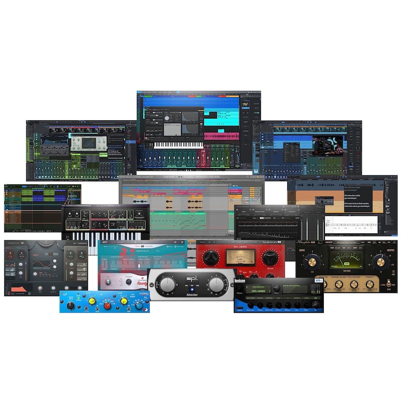 PreSonus AudioBox 96 USB 2x2 Recording Studio Bundle - Interface, Eris 3.5 Monitors, Mic & Headphones