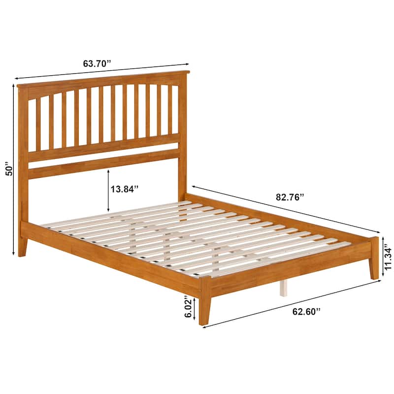 AFI, Mission Solid Wood Low Profile Platform Bed