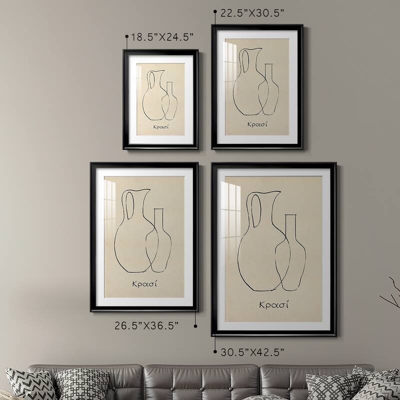 Greek Blessing II Premium Framed Print - Ready to Hang