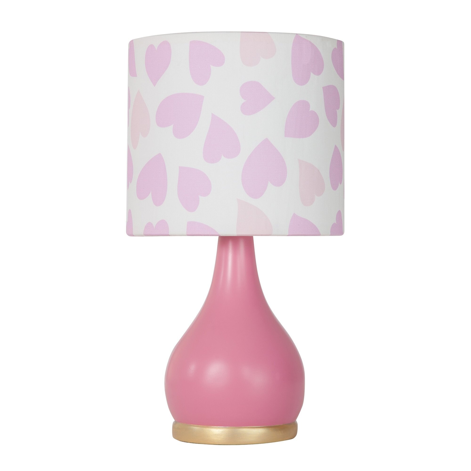 gold nursery lamp