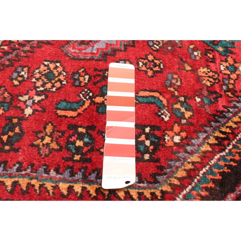 ECARPETGALLERY Hand-knotted Anadol Red Wool Rug - 4'5 x 6'11