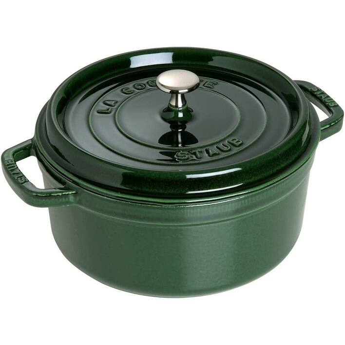 STAUB Cast Iron 13.25-qt Round Cocotte