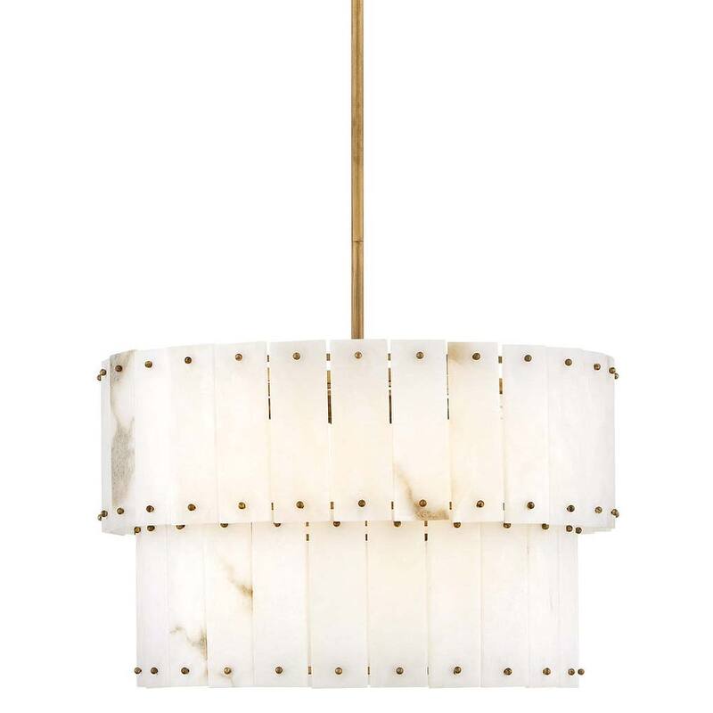 Fredrick Ramond FR47751 Simone 6 Light 24" Wide Waterfall Chandelier - Burnished Gold