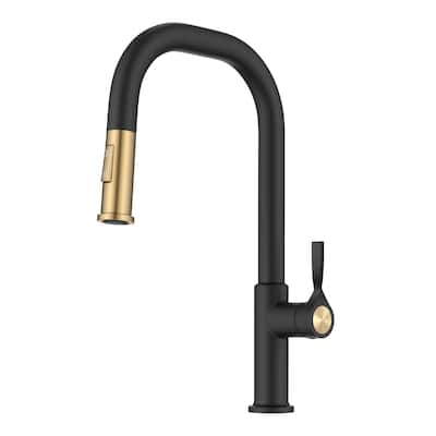 Kraus KPF-2841 Torak 1.8 GPM Single Hole Pull Down Kitchen Faucet with