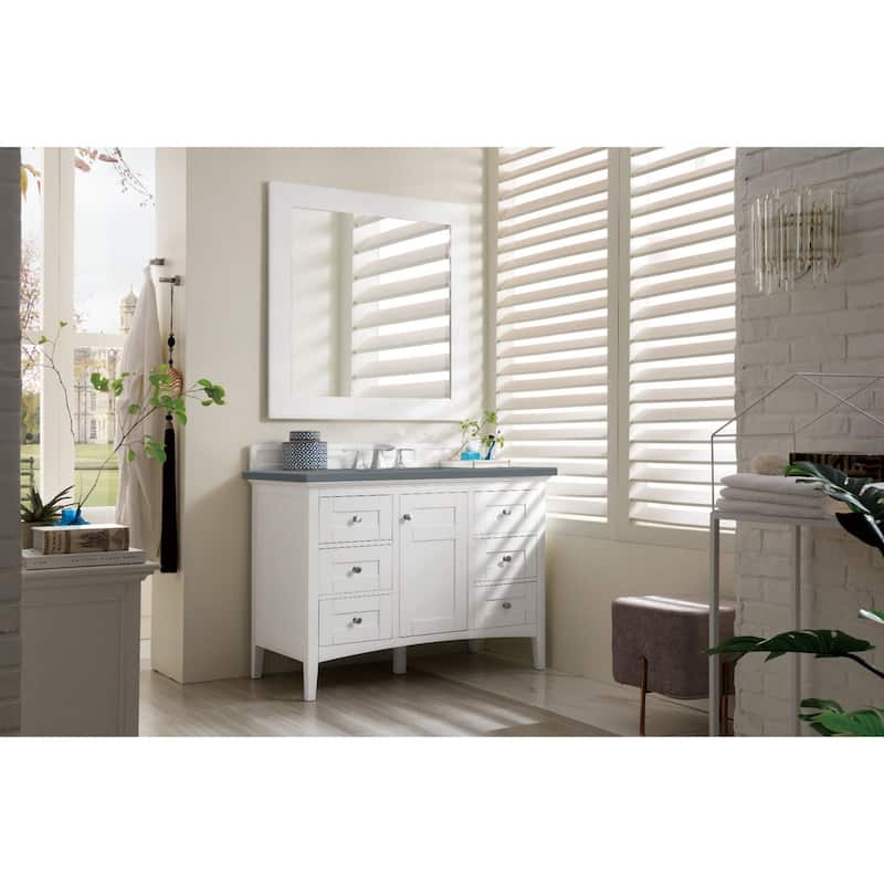 James Martin Vanities 527-V48-3CBL Palisades 48" Free Standing Single