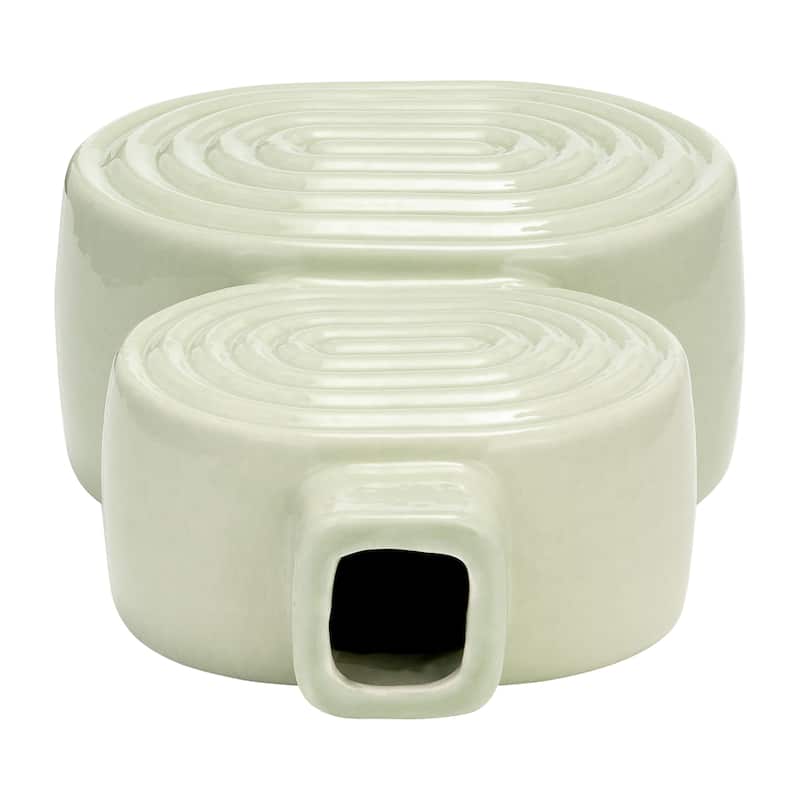 Sagebrook Home Stacked Circle Vase