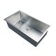preview thumbnail 30 of 47, CB HOME Gold Kitchen Sink, 32" Rose Gold Undermount Kitchen Sink, Black Single Bowl Stainless Steel Kitchen Sink 16 Gauge