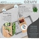 preview thumbnail 7 of 8, AZUNI 18 inches Over the Sink Bamboo Cutting Board with 1 Collapsible Container - 18" x 8.5"