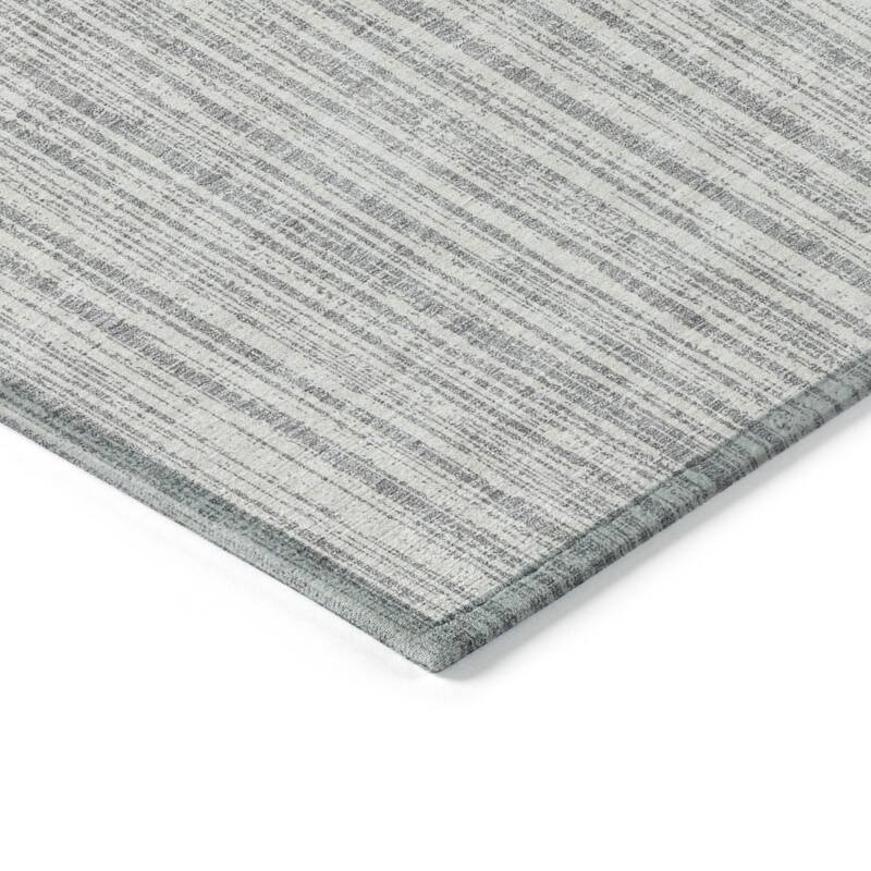 HomeRoots Striped Transitional Rectangle Outdoor Rug