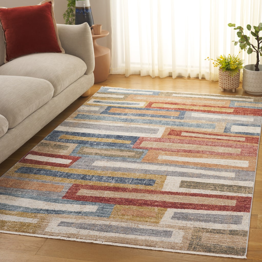 SAFAVIEH Forum Nezaket Modern Contemporary Rug - 5' x 7'