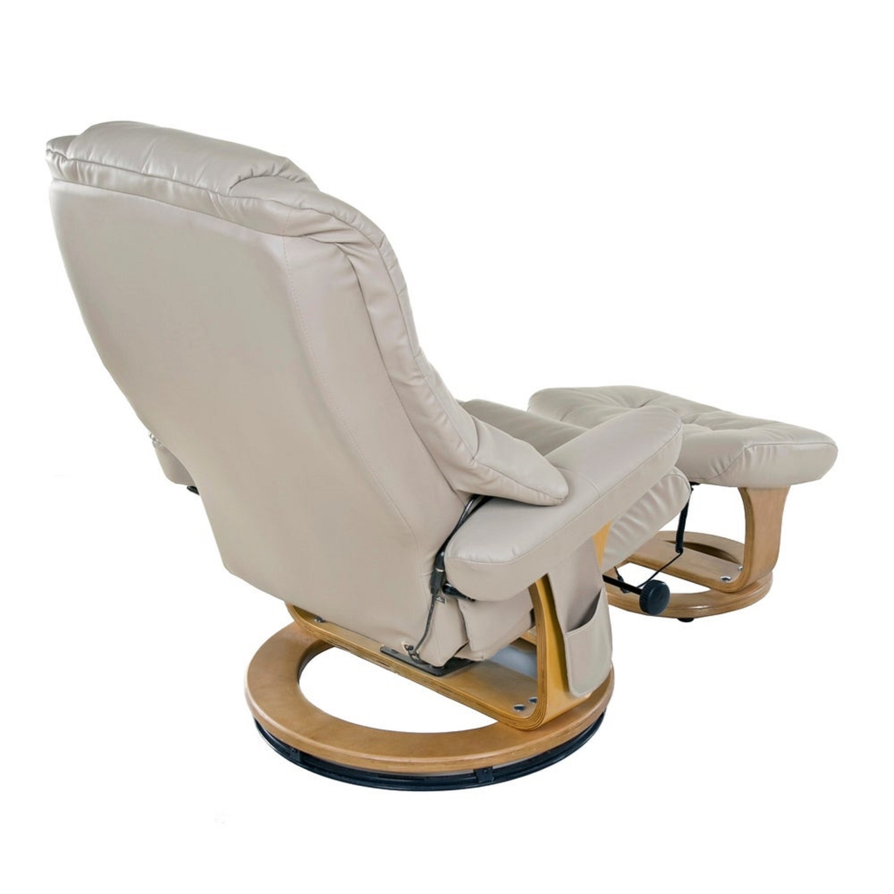 Relaxzen 8 motor massage discount recliner with heat and ottoman