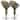 Elama 2 Piece Adjustable Rattan Bar Stool with High Back in Brown with Chrome Base