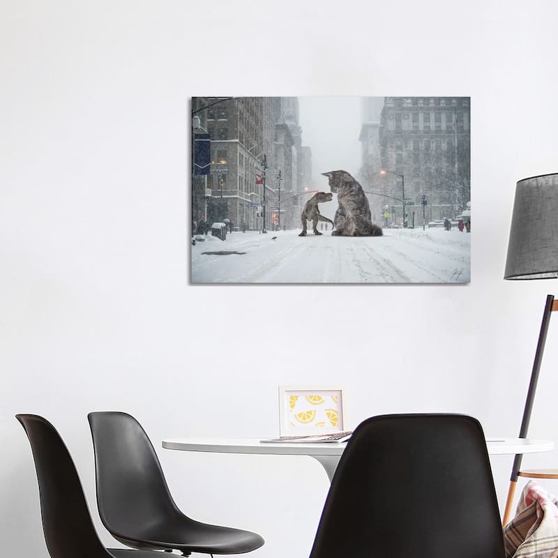 iCanvas "Flirting" by Kathrin Federer Canvas Print - 26x40x1.5