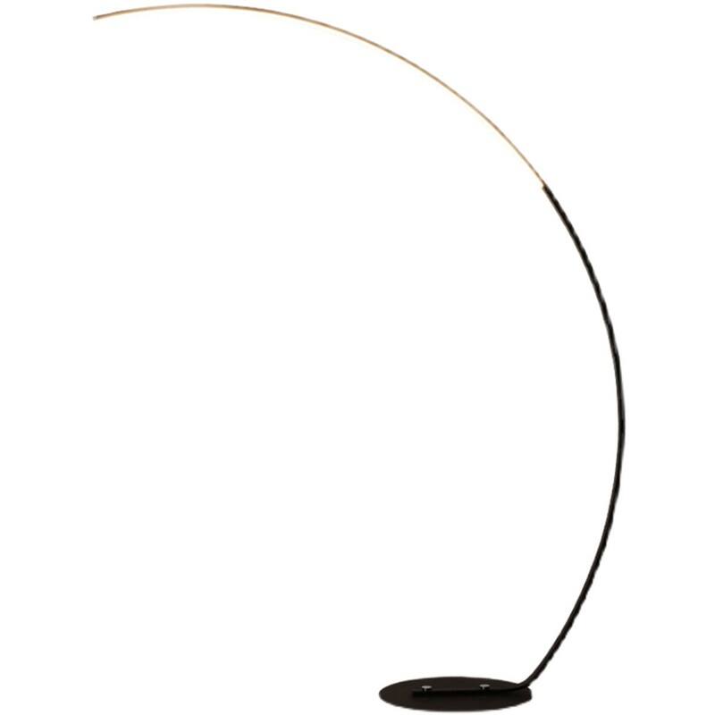 62.99-Inch Modern Led Arc Creative Long-Arm Fishing Lamp with Foot Switch