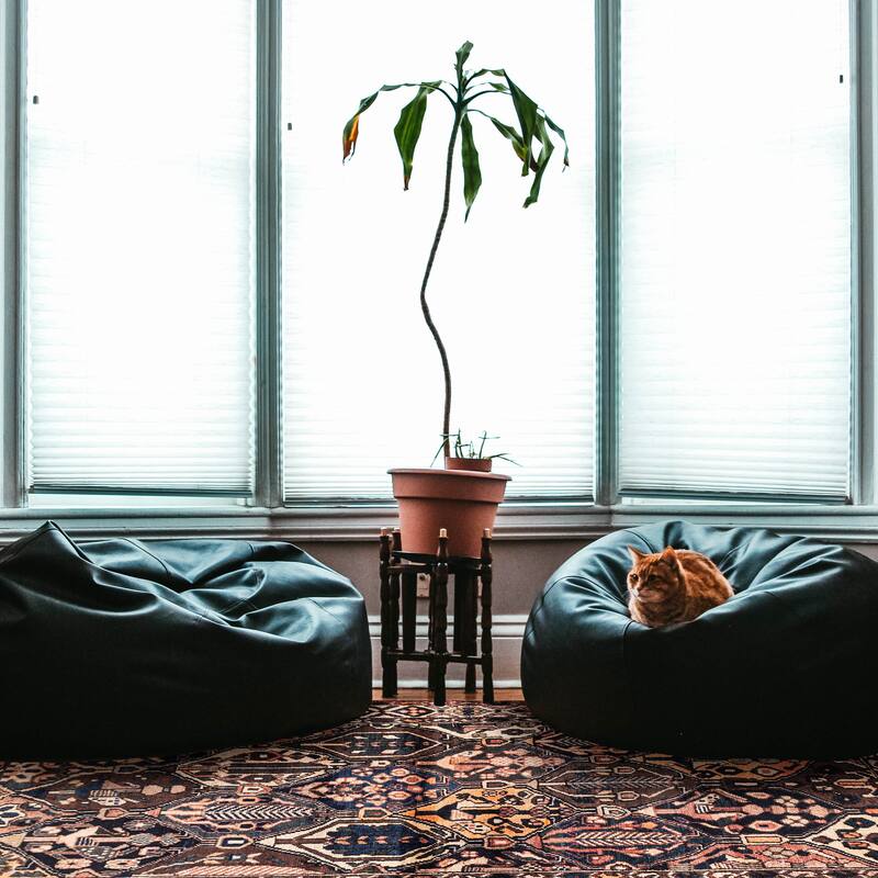 ECARPETGALLERY Hand-knotted Kayseri Vintage Brown Wool Rug - 4'4 x 6'5