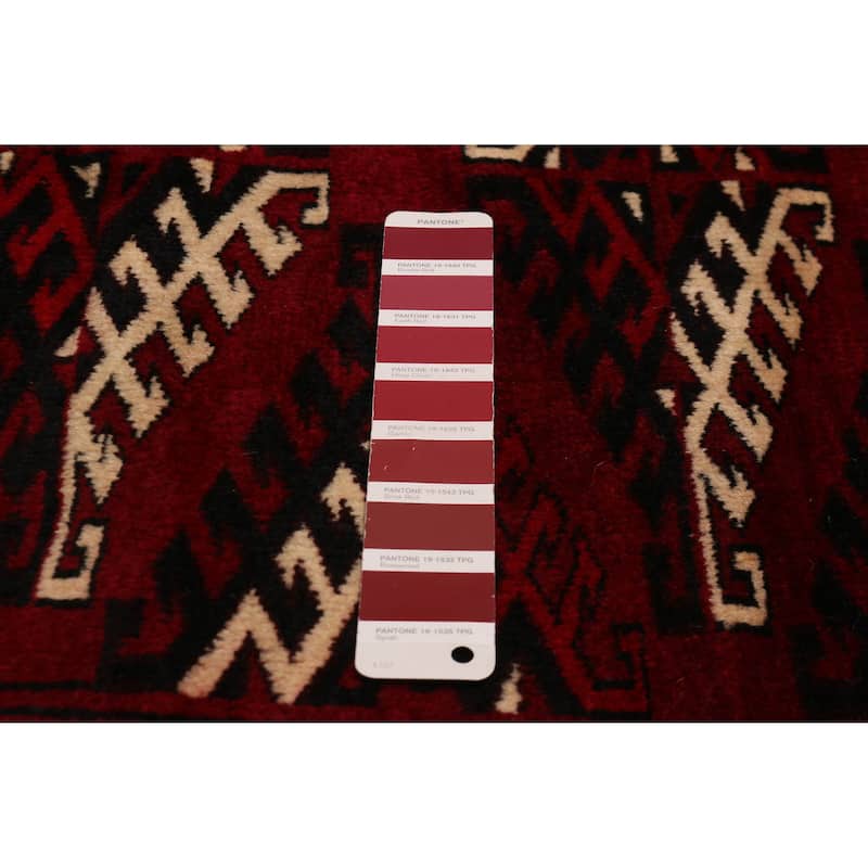 ECARPETGALLERY Hand-knotted Khal Mohammadi Red Wool Rug - 8'0 x 11'10