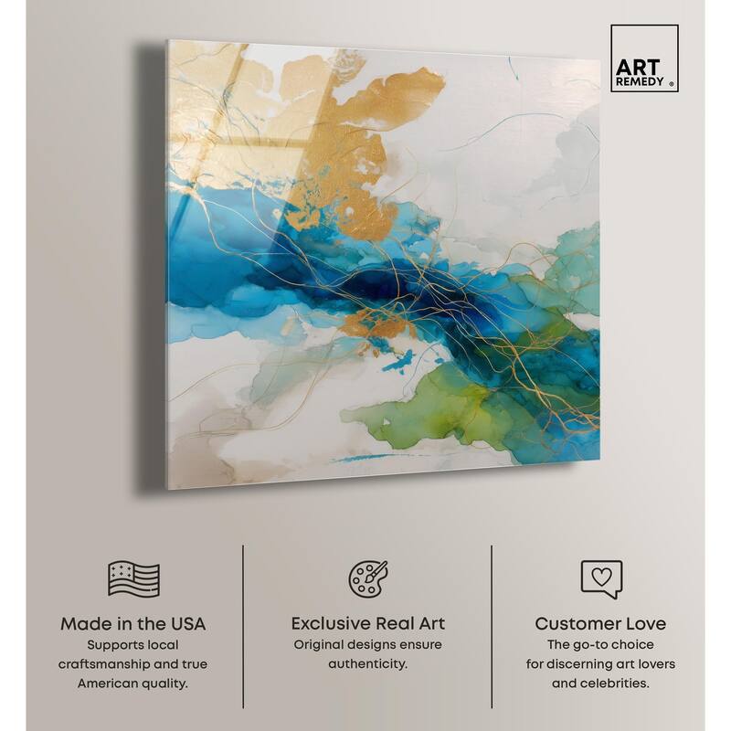 Alconia II Acrylic by Art Remedy, Ready to Hang